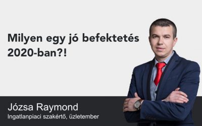 Milyen egy jó befektetés 2020-ban